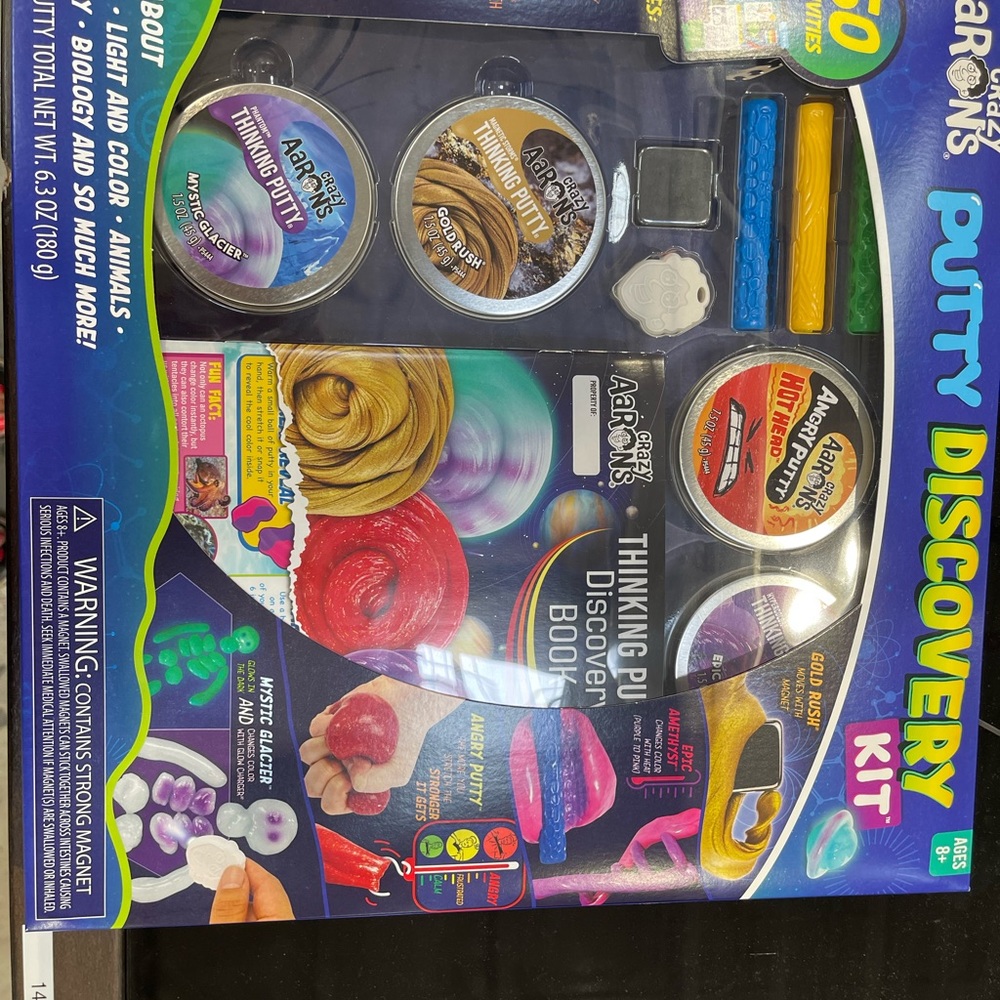 Brand New Crazy Aaron’s Discovery Thinking  putty Kit